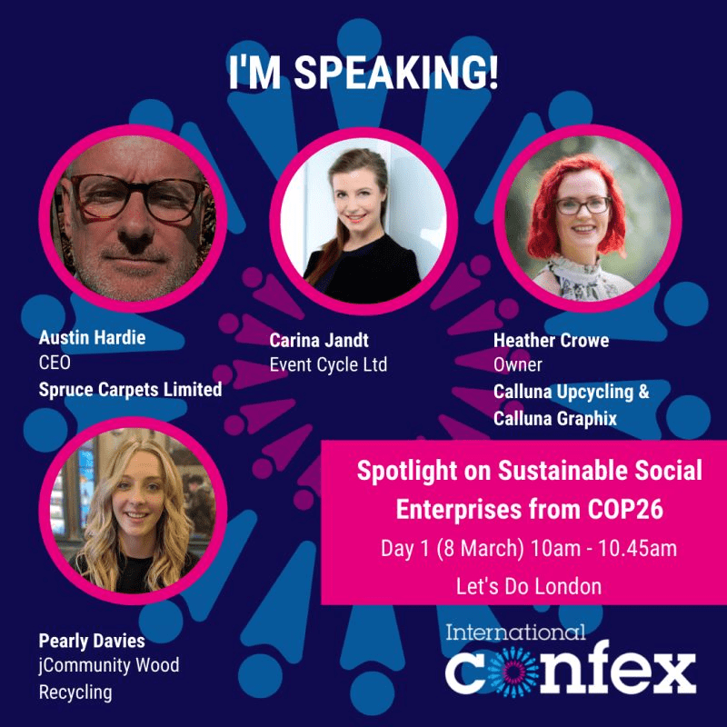CallunaGraphix's tweet image. Our @Heather Crowe will be speaking at International Confex today!! 1 hour to go - she talks at 10am! 

#WeCreateExperiences
#SeeYouAtConfex
#eventprofsuk #eventprofs
