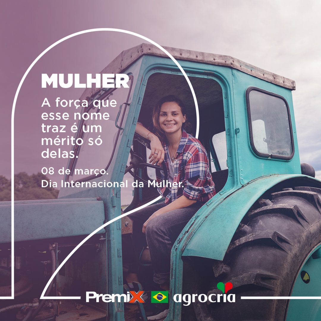Agrocria_'s tweet photo. Mulheres crescem com aprendizados diários que, ao invés de torná-las frágeis, só as deixam ainda mais capazes para superar os obstáculos da vida. 
Que a força da mulher seja cada vez maior, e que a sua garra continue fazendo-a ocupar diversos espaços elevando o seu valor. https://t.co/X9qDw7MaKa