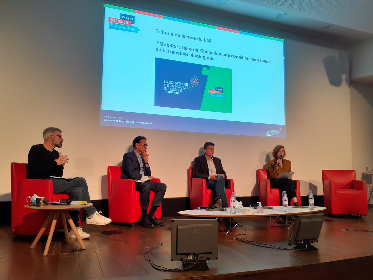 Présentation de la tribune collective portée par <a href="/mob_inclusive/">Laboratoire de la Mobilité inclusive</a> : "Mobilité : faire de l'inclusion une condition nécessaire de la transition écologique"
#mobilité #inclusion #transition