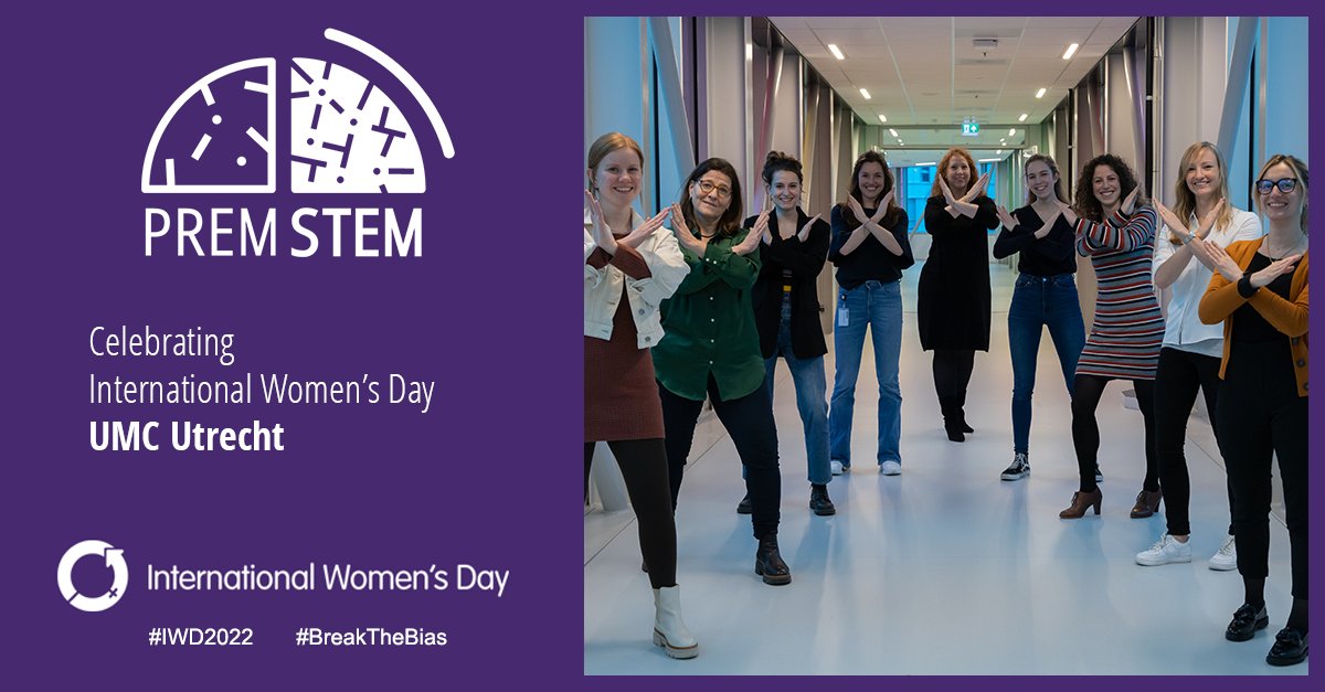 We're celebrating #IWD2022 with <a href="/chanijboer/">Cora Nijboer</a>'s team of #womeninstem at #premstem partner <a href="/UMCUtrecht/">UMC Utrecht</a>! Cora says that diversity in gender, identity and background can help to broaden perspectives and enhance creativity in the scientific community.

#IWD #BreakTheBias @dsvanrossum