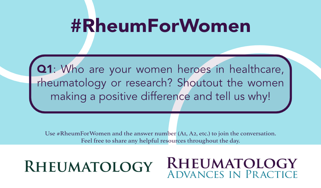 Rheumatology & Rheumatology Advances in Practice tweet media