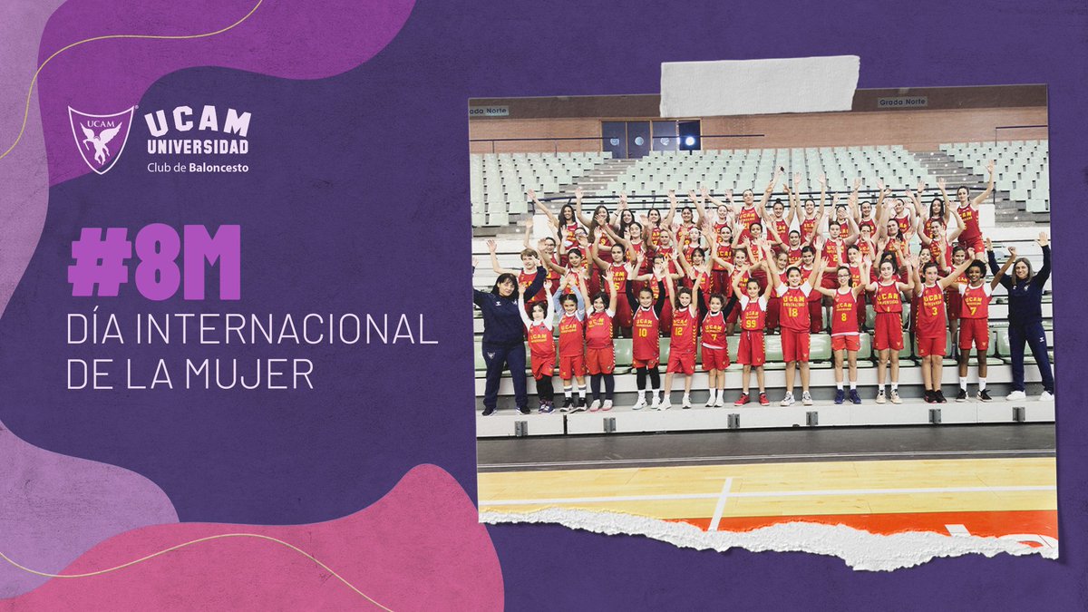 UCAMMurcia's tweet photo. 💜 ¡Feliz #DíaInternacionalDeLaMujer! 

🟣 #8M https://t.co/mJ0Fnqp6IA