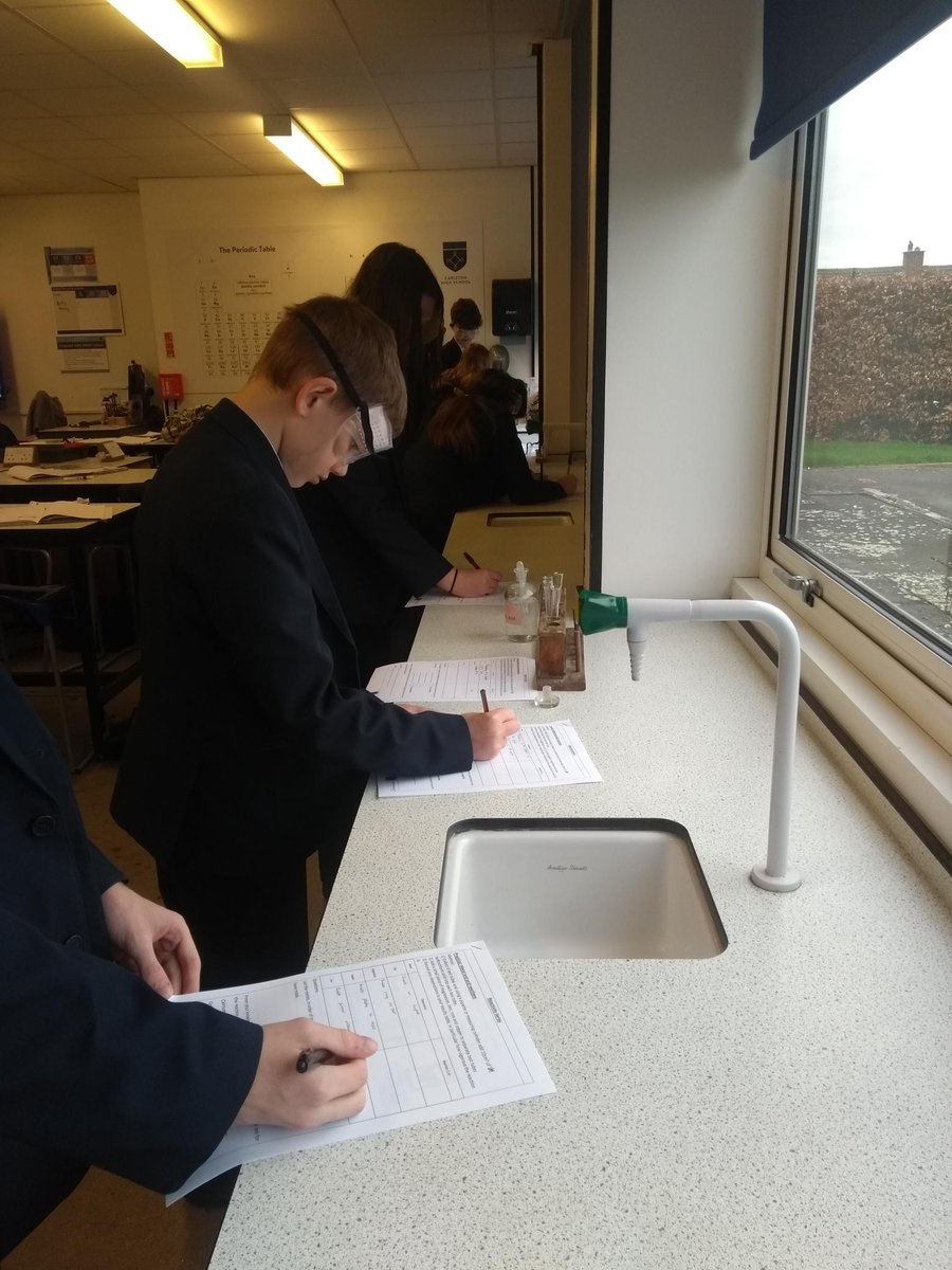 PATCarletonHigh's tweet photo. 👀Year 9 science, thoroughly engaged in their qualitative observations of chemical reactions.📝👍
🌞Great work year 9! 👍
#futurescientists #scienceatCarleton #observing https://t.co/VdtGjSRFDU