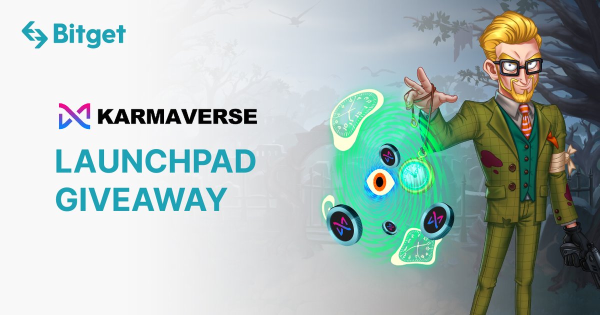 bitget's tweet photo. Registrations for the @Karmaverse_io #LaunchPad are almost opening!

Let's countdown with a #giveaway 💸

It's simple, Like and Retweet to stand a chance to win $100 worth of $BGB 😍 https://t.co/6vvYFy2CdN
