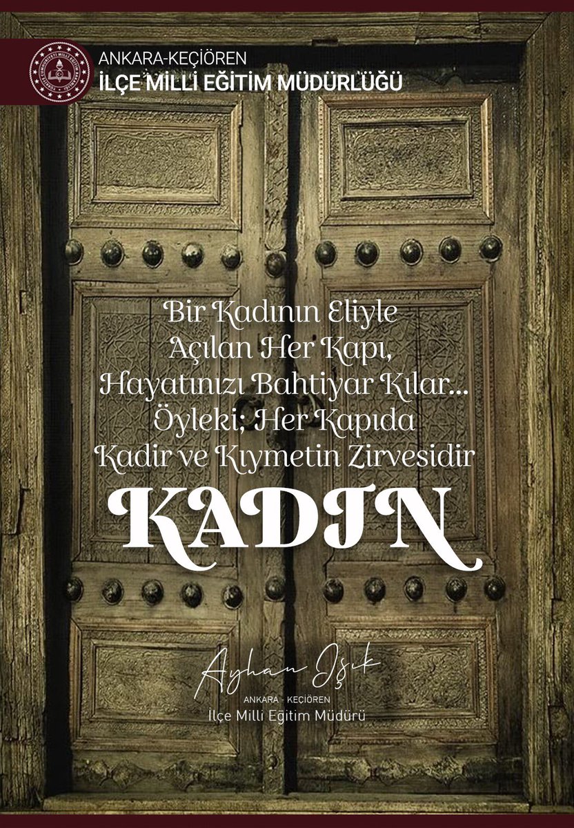 KeciorenMEM's tweet photo. #8Mart
@Ayhanisik37 https://t.co/KwEtBTiAye