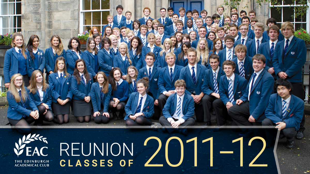 AcademicalClub's tweet photo. *Classes of 2011 &amp; 2012*

We are pleased to invite the Classes 2011 &amp; 2012 for their 10th Anniversary Reunion at the Edinburgh Academy on Friday 13th May 2022. 

For more information or to RSVP, please click the link below:
https://t.co/86H9VSjAUC https://t.co/Td4hEVCVRw