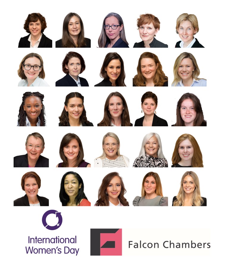Happy International Women's Day from Falcon Chambers! Today we celebrate female achievement across the legal sector and beyond.  #IWD2022 #BreaktheBias