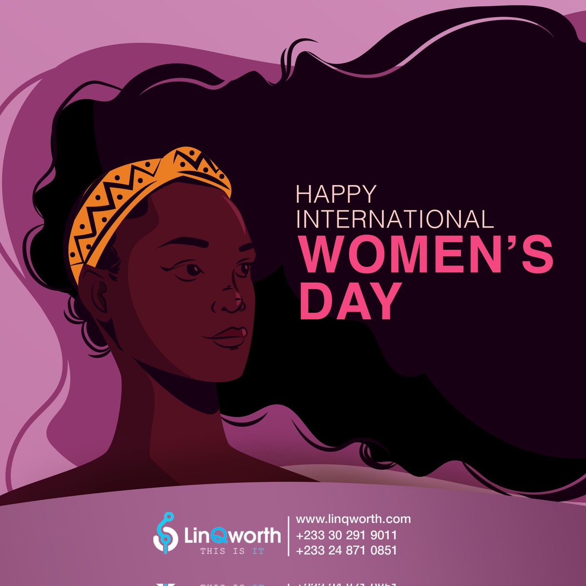 linqworth's tweet photo. Today we're honouring and celebrating the strength of women all across the world. Let's come together and #breakthebias. Appreciate the women who inspire you. Tag them.#internationalwomensday #womensday #IWD2022 #IWD #womenempowerment #womenintech #SerwaaAmihereDay https://t.co/9JydREaXid