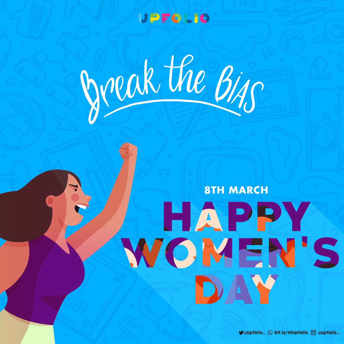 Upfolio_'s tweet photo. We see your strengths, resilience and courage. Upfolio celebrates every woman seeing this today. Keep shining. We love you❤️

#BreakTheBias #8thMarch #HappyInternationalWomensDay #upfolio https://t.co/1SvhvU6rz5