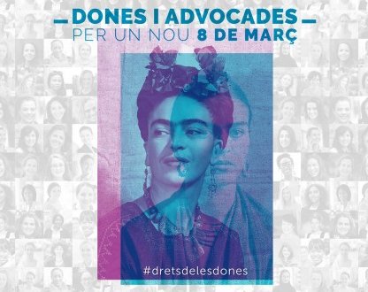 L’Advocacia de Barcelona, avui #8M i cada dia de l'any, segueix reivindicant amb convicció els #DretsDeLesDones i treballant incansablement per una igualtat real entre homes i dones. Per un 8 de març infinit! #WomensDay #DiaDeLaDona2022💜