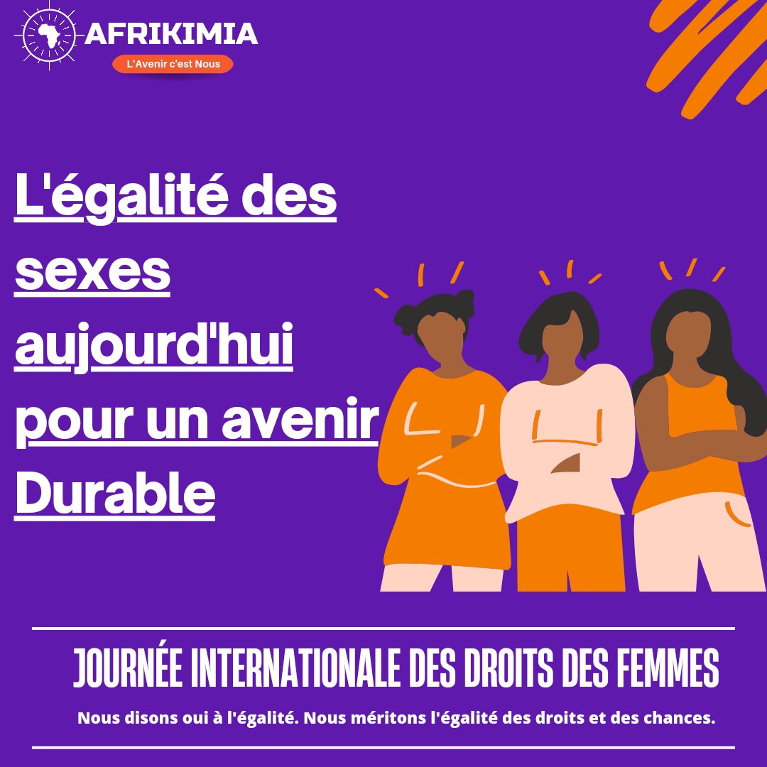 afrikimia's tweet photo. Rendre hommage aux femmes et aux filles du monde entier qui mènent l’offensive quant à l’adaptation et la réponse aux changements climatiques et à leur atténuation, en faveur de la construction d’un avenir plus durable pour toutes les personnes.
©ONU
#8mars  #LavenirCestNous https://t.co/jO08HRp1R3