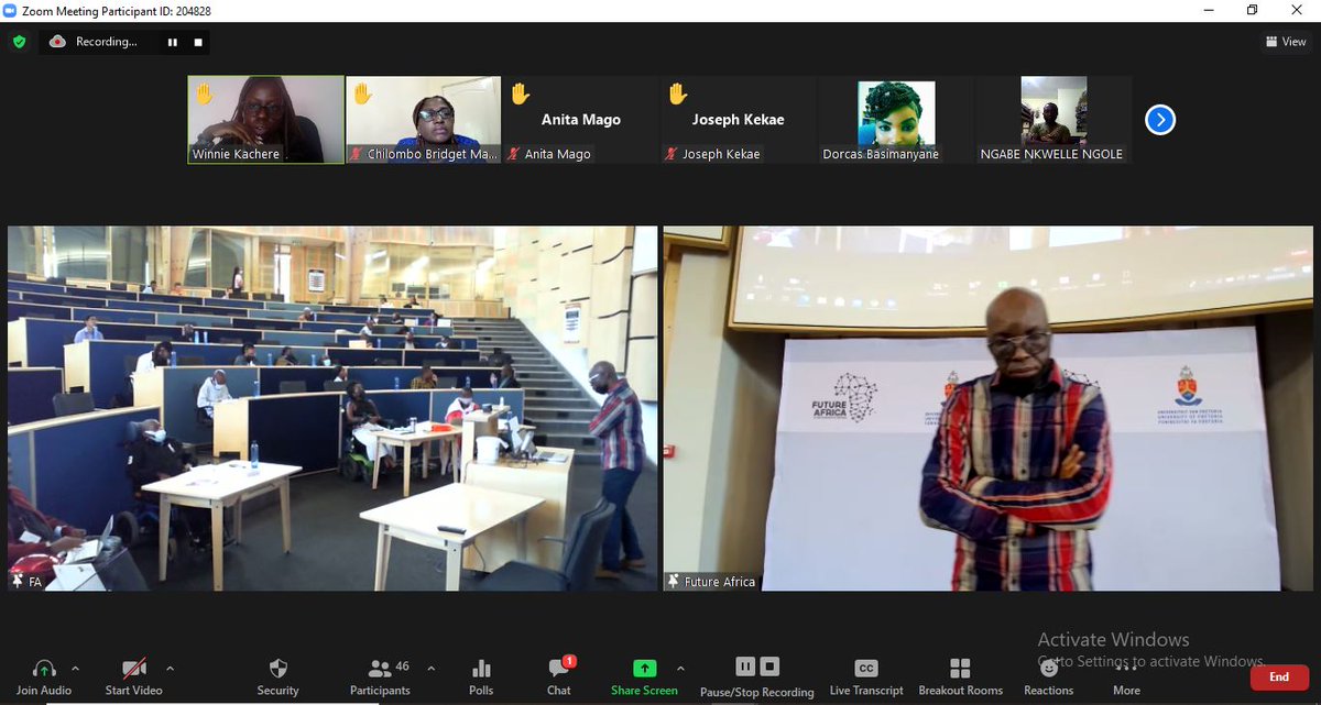 basimanyaned's tweet photo. #AHRC2022_DRA day 2
This morning we looked at the right to health  for persons with disabilities
with ~Prof Ebenezer Durojaye
Professor of Law @UWC_DOI https://t.co/NUS1M8iZkL