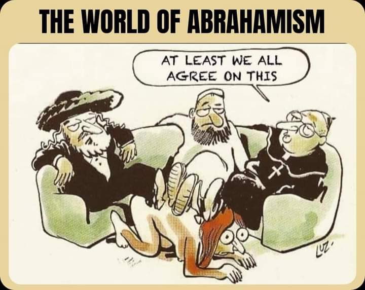 Abrahamic religions’ collective take on status of women in religion.
#InternationalWomensDay 
#WomensDay