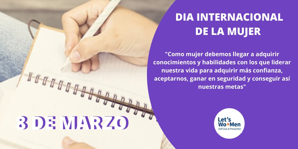 Hoy #8Marzo celebramos contigo el Día Internacional de la Mujer 💜 

#LiderazgoCíclico #LiderazgoFemenino #MujerySaludMental

#8Marzo2022 #8M2022 #8M #DiaDeLaMujer #DiaInternacionalDeLaMujer #DiaDeLaDona #IWD2022