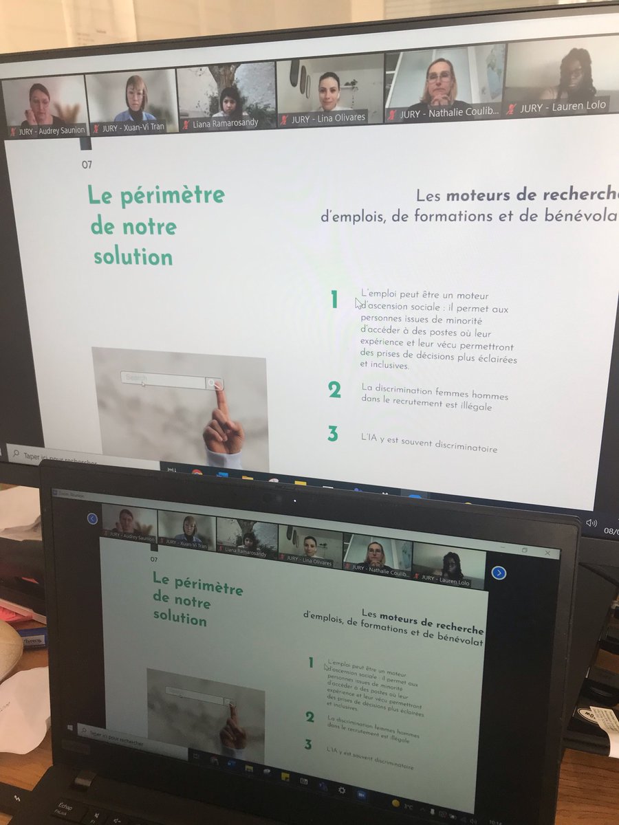 MPubliques's tweet photo. "Les algorithmes ne sont pas coupables, les seuls responsables sont ceux qui les conçoivent." Le 2⃣ nous parle d'IA qui soient inclusives, non discriminantes et qui qui ne recréent pas de biais cognitifs. #8MarsTousLesJours @Equals_EU #EqualsEuHackathons https://t.co/cxjp6pEh70