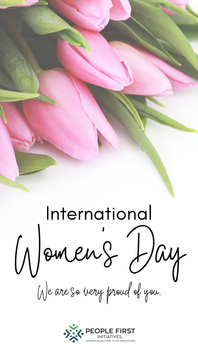 PeopleFirstIni1's tweet photo. We celebrate all our women on this special day. 

#InternationalWomensDay #WomensDay #WomensDay #hr https://t.co/ETpiZDXyIv