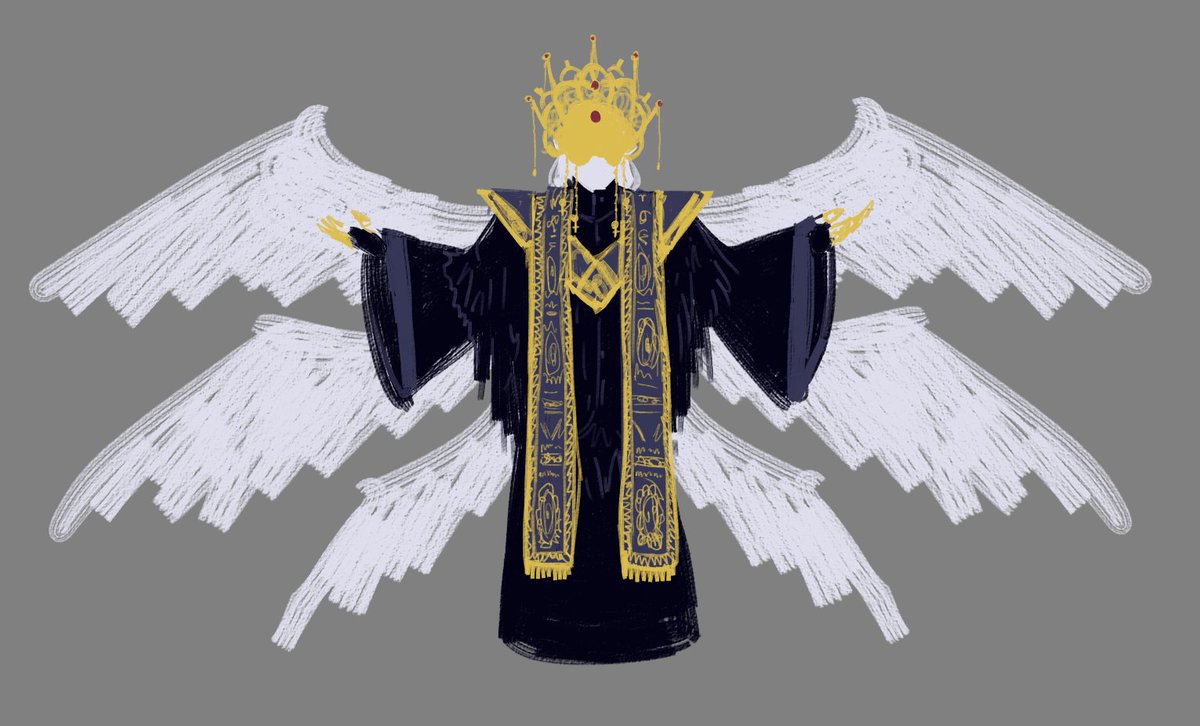 HCobalto's tweet photo. I redesign one of my ocs. He's Abad San Rafael. He's a Gregori.

Of course his design is based on Mother Miranda, love her design https://t.co/8xO9KK32uw