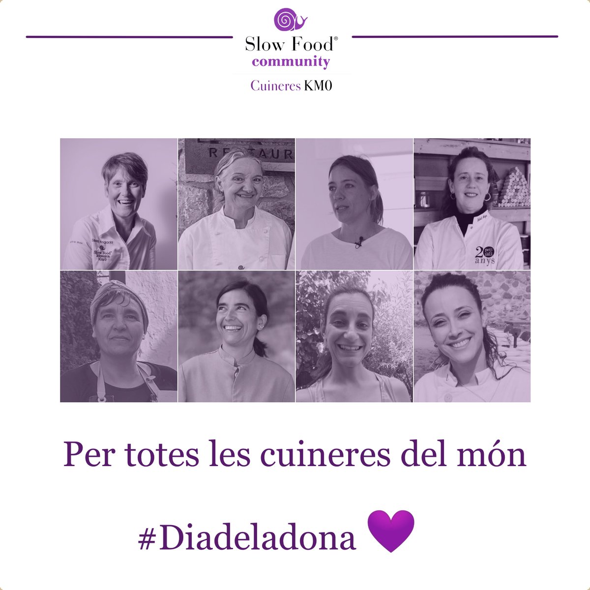 Avui i sempre!

SOM CUINERES KM0 💜

#DiadelaDona #8M #dones