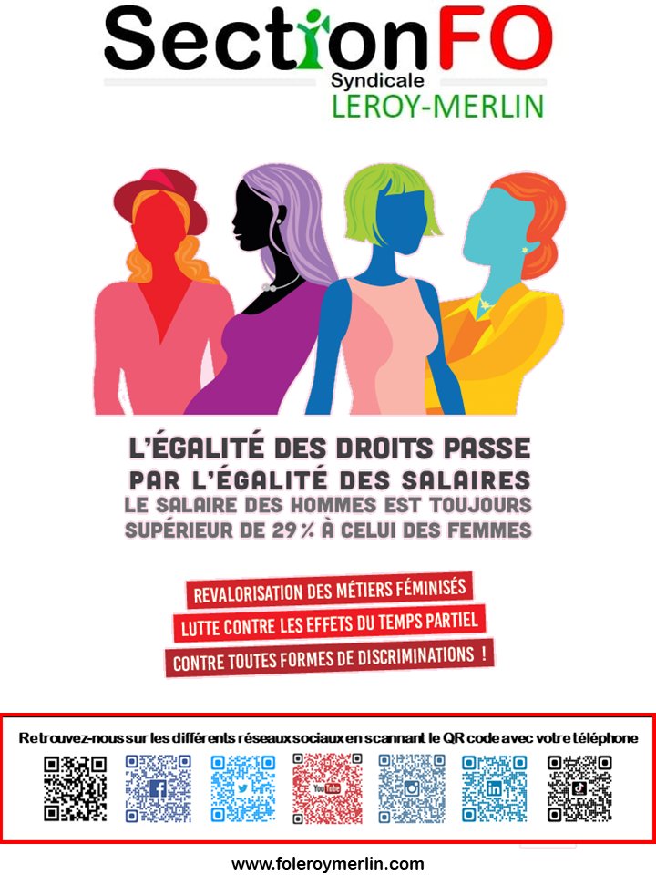 fo_leroy's tweet photo. 📢 #8mars 2022 : #Journéeinternationaledesdroitsdesfemmes
Le 8 mars n'est pas la "#journéedelafemme" mais la journée "#deluttepourlesdroitsdesfemmes...c'est l'occasion de pointer les discriminations que subissent les femmes mais c'est toute l'année qu'il faut revendiquer [...] https://t.co/5Lq2M1h4k9