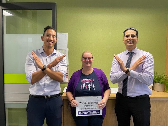 Lucky to work with these 2 inspirational co-DPs @chesterhillhigh who always lift me up. #BreakTheBias #IWD2022 <a href="/SyariefAchmad87/">Syarief Achmad</a> <a href="/ericlieu/">Eric Lieu</a>