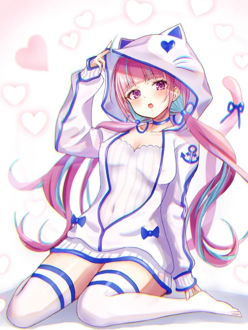 #イラスト #ホロライブ #hololive #湊あくあ #あくあーと 