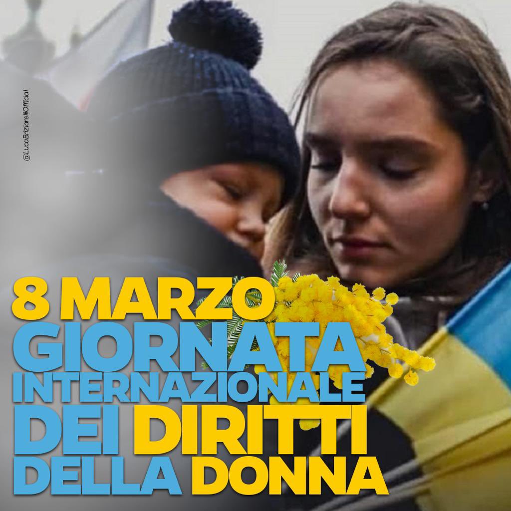 LBriziarelli's tweet photo. Una società civile vive nella difesa e nel rispetto dei #diritti della #donna, in casa e sul lavoro. Ma prima di ogni altra cosa, c’è il diritto alla #vita. 
Questo #8Marzo voglio dedicarlo a loro: donne, madri, mogli che stanno soffrendo per una guerra ingiusta 🌹 https://t.co/yKTe7bnUk9