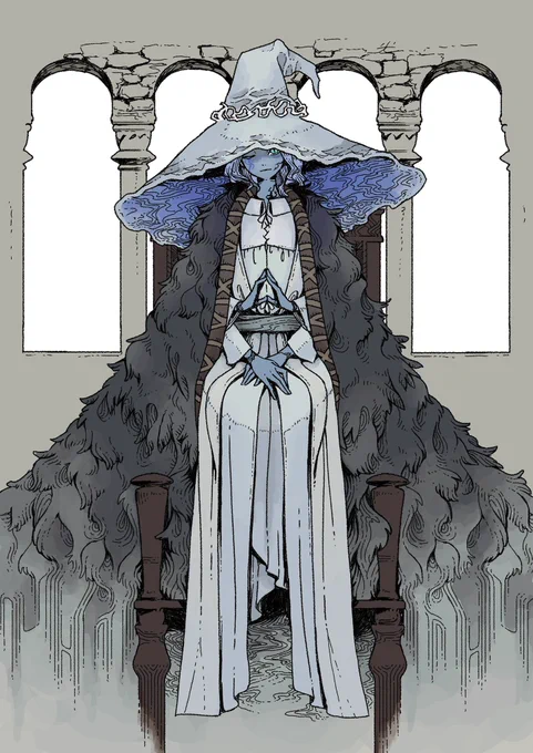 魔女ラニ、おてて4つあるのとても好き
 #ELDENRING 