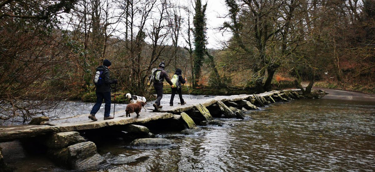simonsbathhouse's tweet photo. Another successful Spring Walking weekend with our walkers. Our first walk was from Dunkery Beacon to Snow Drop Valley. We walked from Tarr Steps to Hawkridge into Dulverton. Our final walk was across the Moors from Withypool to Simonsbath. Thank you for everyone who joined us. https://t.co/Y1gj6cKLPB