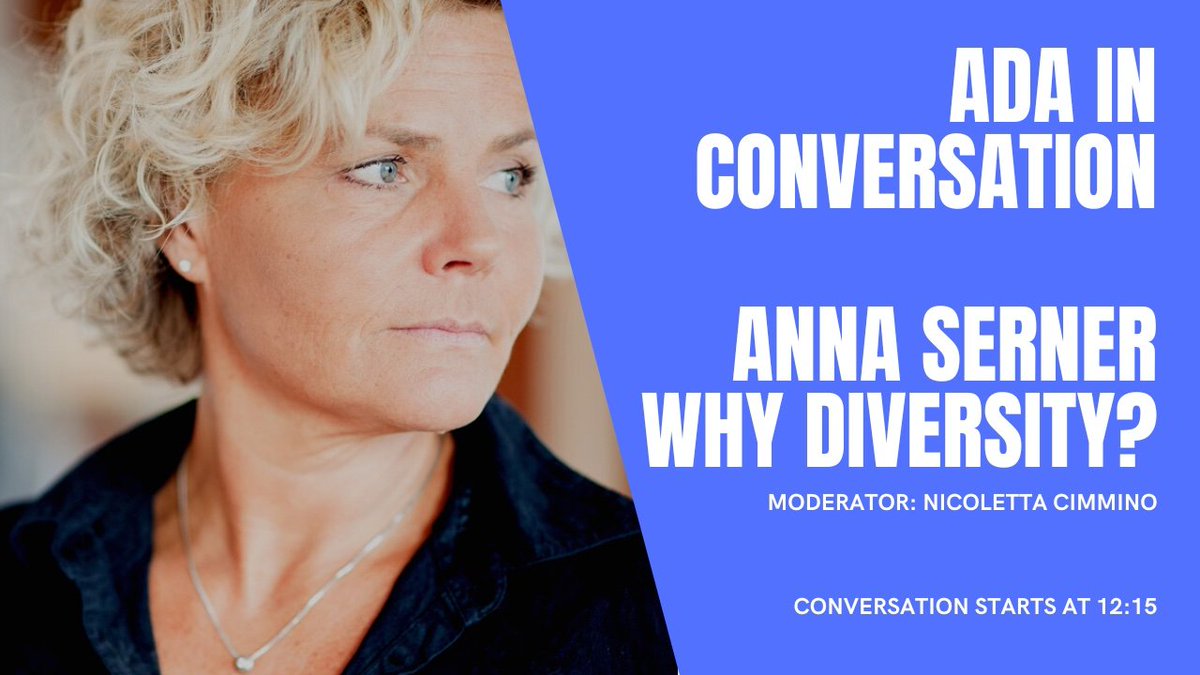 NarrativeB's tweet photo. 💪💪❤️ FEMALE POWER! #heute, 12.15 in Zurich &amp; live online!🌸Why Diversity? Die schwedische Changemakerin @AnnaSerner hat das internationale Filmbusiness #weiblicher &amp; stärker gemacht. HOW TO? Anna ist im Gespräch mit @N_cimmino Mehr: https://t.co/dUn1k80Xs8 FB @adafordiversity https://t.co/Fu0i7khTWD