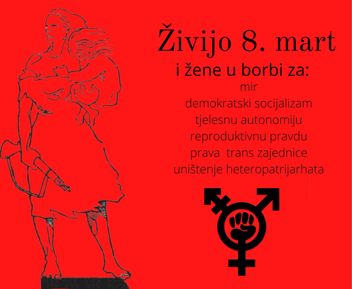 Borbeni!
#osmimart #InternationalWomensDay #8march #FeministAntiWarResistance