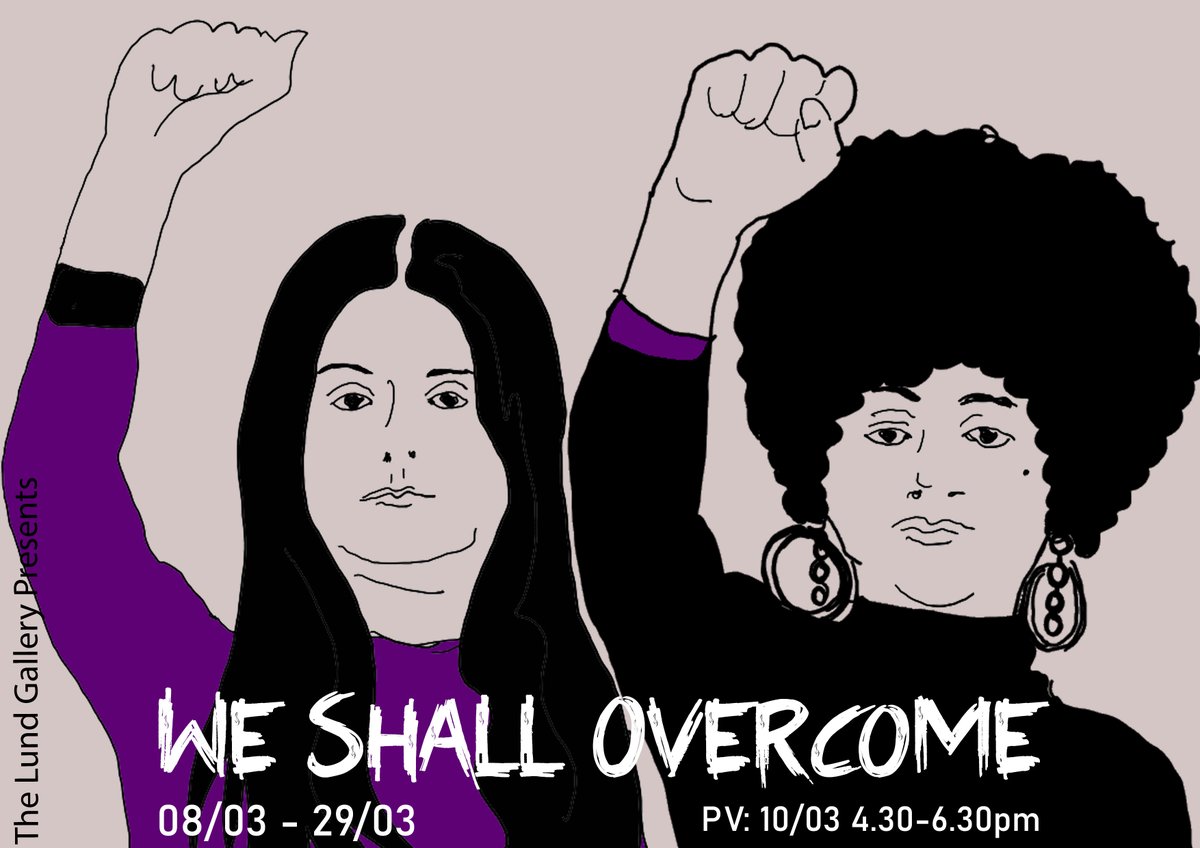 ART_UCS's tweet image. The Lund Gallery&apos;s exhibition opens today! We Shall Overcome showcases work made by students at UCS in response to resources contributed by different subject deparments. @UCSHampstead