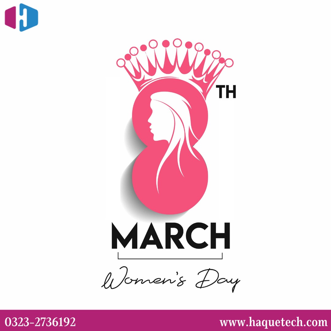 HaqueTech's tweet photo. Haque Tech is celebrating women’s day in honor of all those wonderful women who have the greatest influence in our lives. They are the true heroes and their capabilities have the power to change the world!

HAPPY WOMEN'S DAY!!

#HaqueTech #WomensDay #InternationalWomensDay https://t.co/Y21x799q3L
