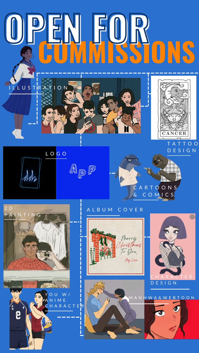 _anya_lav's tweet photo. Open for Commissions ( ꈍᴗꈍ)
I do diff designs! DM me for inquiries (人 •͈ᴗ•͈)
#commissionsopen #commissions #artmoots #ArtistOnTwitter #logodesign #tattoodesign #AnimeArt #cartoons #mangaart #opencommission #characterdesign #art #digitalart #commissionart #commissionsopen https://t.co/VjThy5JFVw