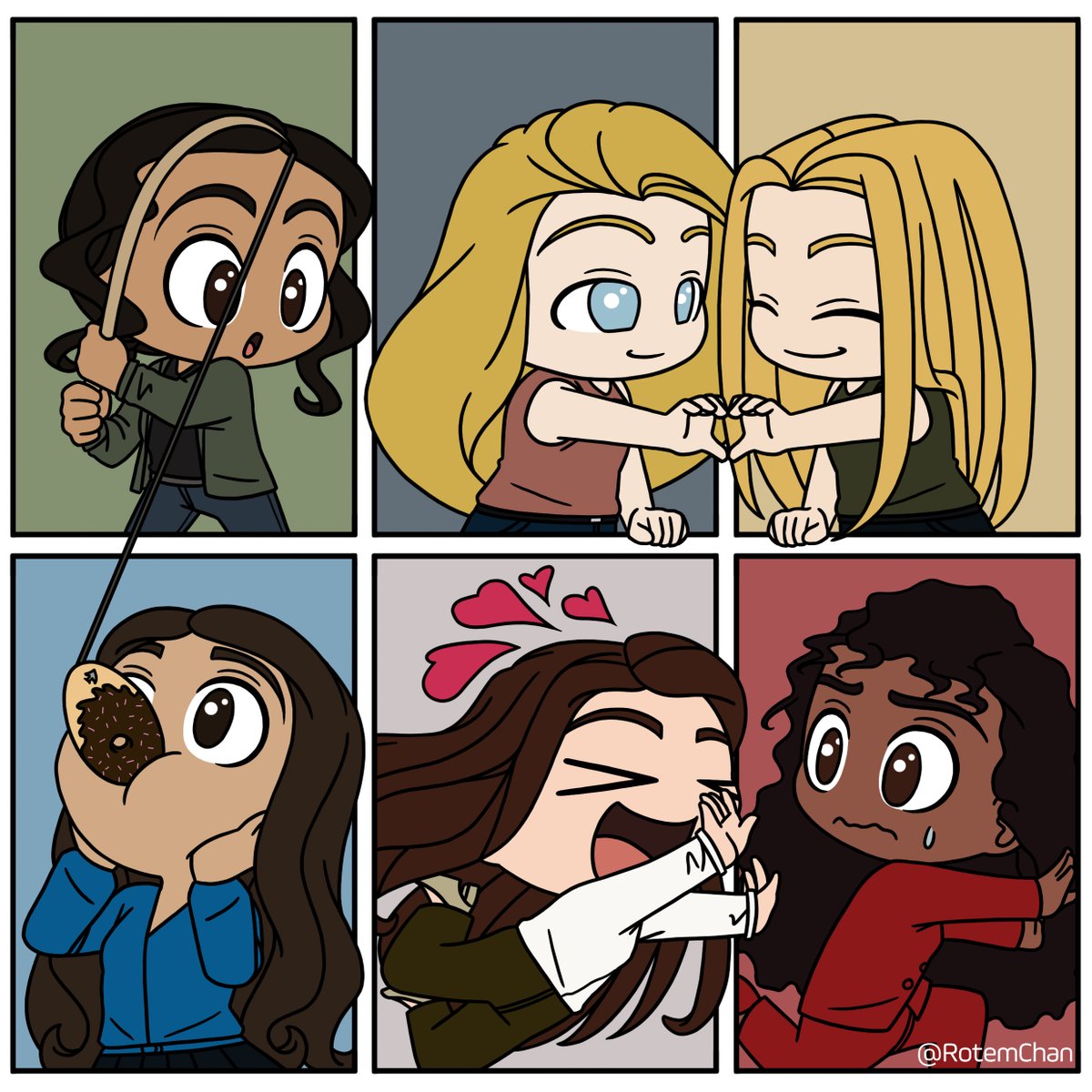 RotemChan's tweet photo. Happy International Women's Day to these epic legendary ladies and all women out there! 💪🏽💚🖤💛💙🤍❤️
@lissethchavez @jesmacallan @caitylotz @talaashe @missamypembs #LegendsOfTomorrow #Spooner #AvaSharpe #SaraLance #Avalance #ZariTarazi #Gideon #AstraLogue @LoTWritersRoom https://t.co/c3ITzrSV0I