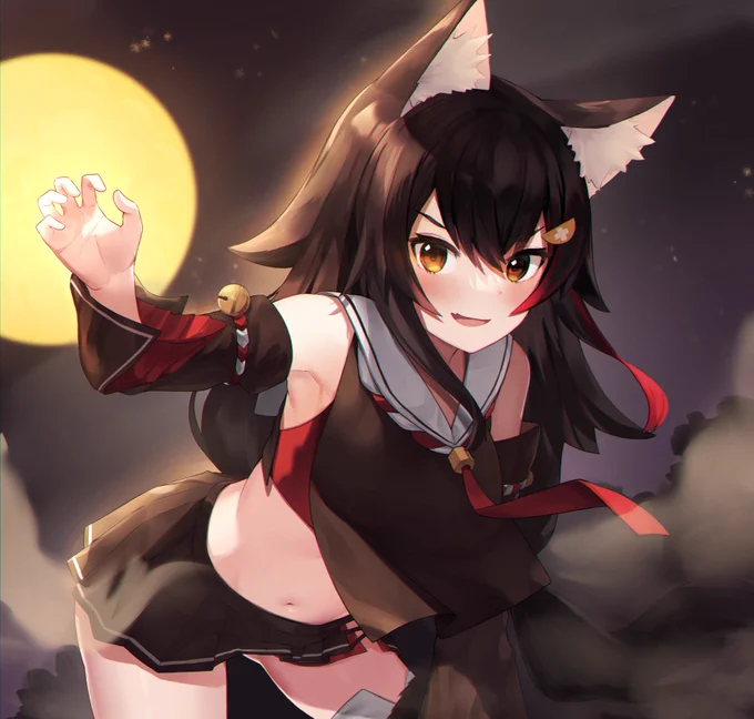 食べてしまうよ🐺
#みおーん絵 