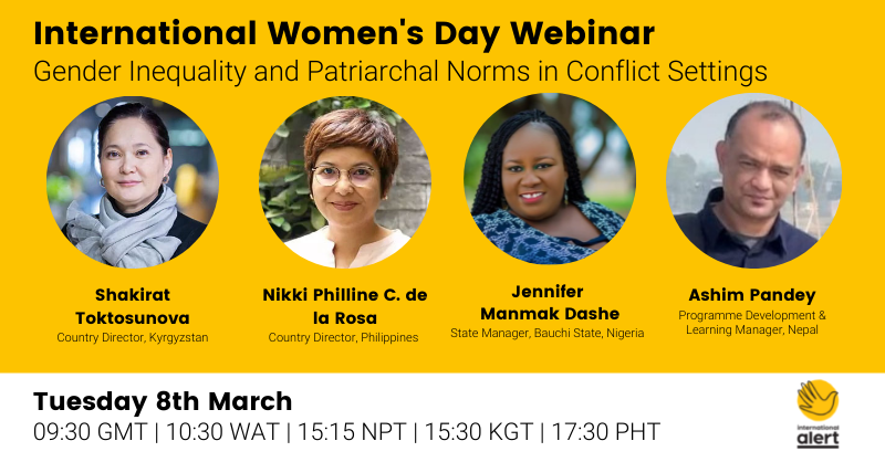 intalert's tweet photo. Starting now!  

Join speakers from: 
🇳🇵 Nepal
🇳🇬 Nigeria
🇵🇭 Philippines
🇰🇬 Kyrgyzstan
For our #IWD2022 Webinar. 

➡️ If you're quick, you can still join us: https://t.co/VGnhsgpDPo https://t.co/44Kznxmlze