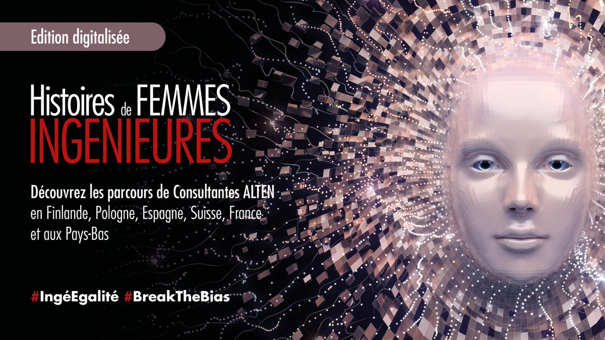 Michelle, Janneke, Katarzyna, Tuomi, Eléonore, Macarena, Charo et Lucia, consultantes du Groupe ALTEN sont à l'honneur dans notre nouvelle édition d'Histoires de Femmes Ingénieures ➡️ mag.alten.com 
#IngéEgalité #JIF2022 #BreakTheBias
<a href="/Syntec_Inge/">Syntec-Ingénierie</a>