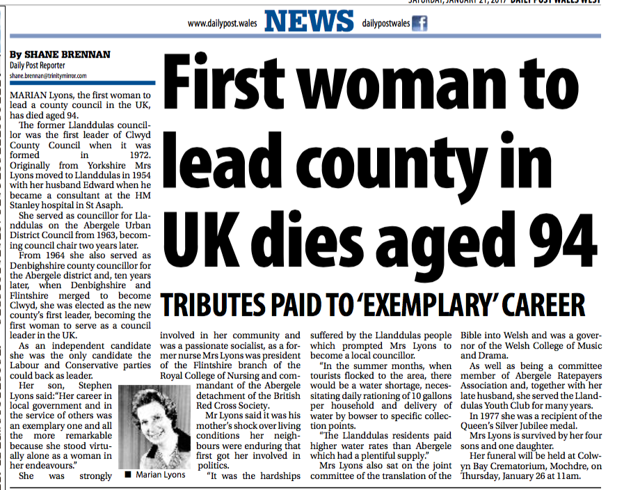 International Women's Day - Hats off to my Mum.