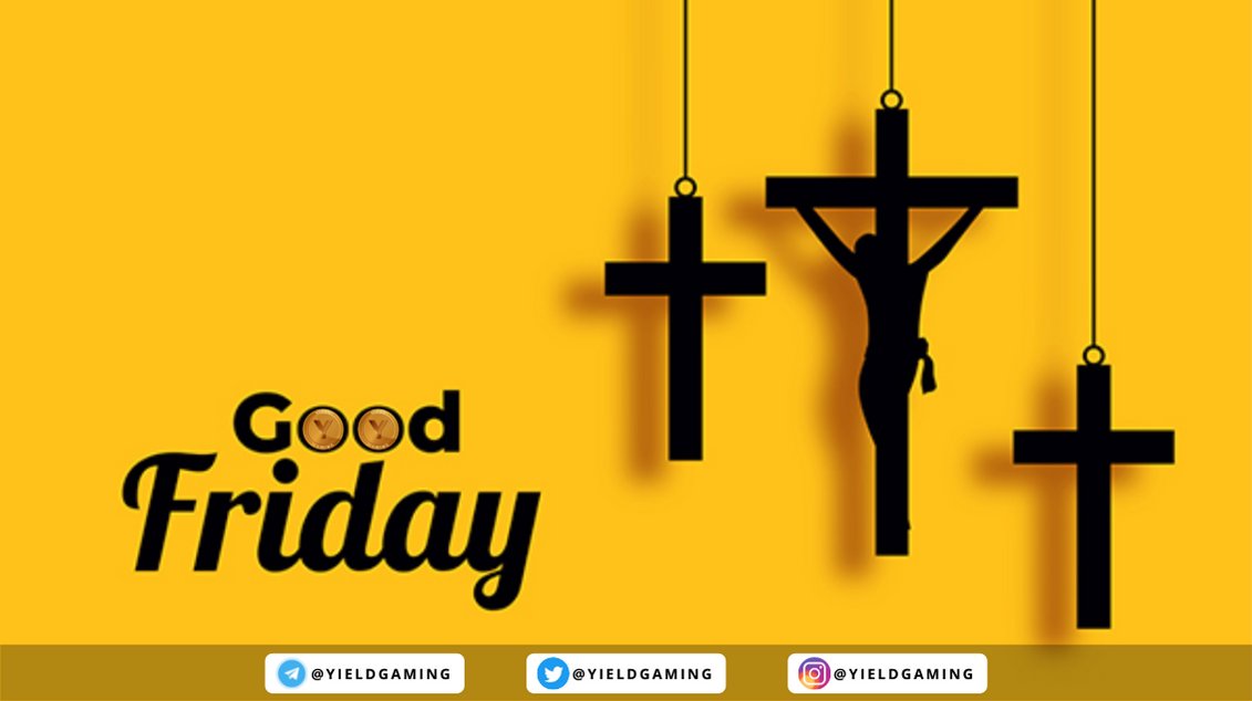 GamingYield's tweet photo. TEAM YIELD

HAPPY GOOD FRIDAY
“May the glory of our Savior Strengthen you And May His Graces Shine Upon you On Good Friday &amp; always!”

PANCAKESWAP
https://t.co/POt1l9iP0T

COINTIGER
https://t.co/QdTxs4idQE

Link to all the socials 👇
https://t.co/WifWrHZc24 https://t.co/zJ1XD4onSH