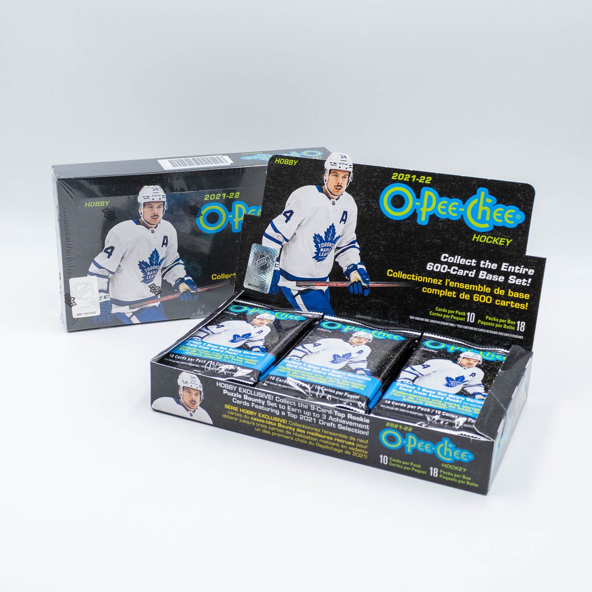 TAASScom's tweet photo. 2021/22 Upper Deck O-Pee-Chee Hockey Hobby Boxen und Packs.
Die neuen Trading Cards der NHL sind jetzt verfügbar.

👉 https://t.co/JAubwYMGSv

#upperdeck #hockeycards #dashobby #NHL #tradingcards #sammelkarten #thehobby #taass https://t.co/bDaPGnsuDj