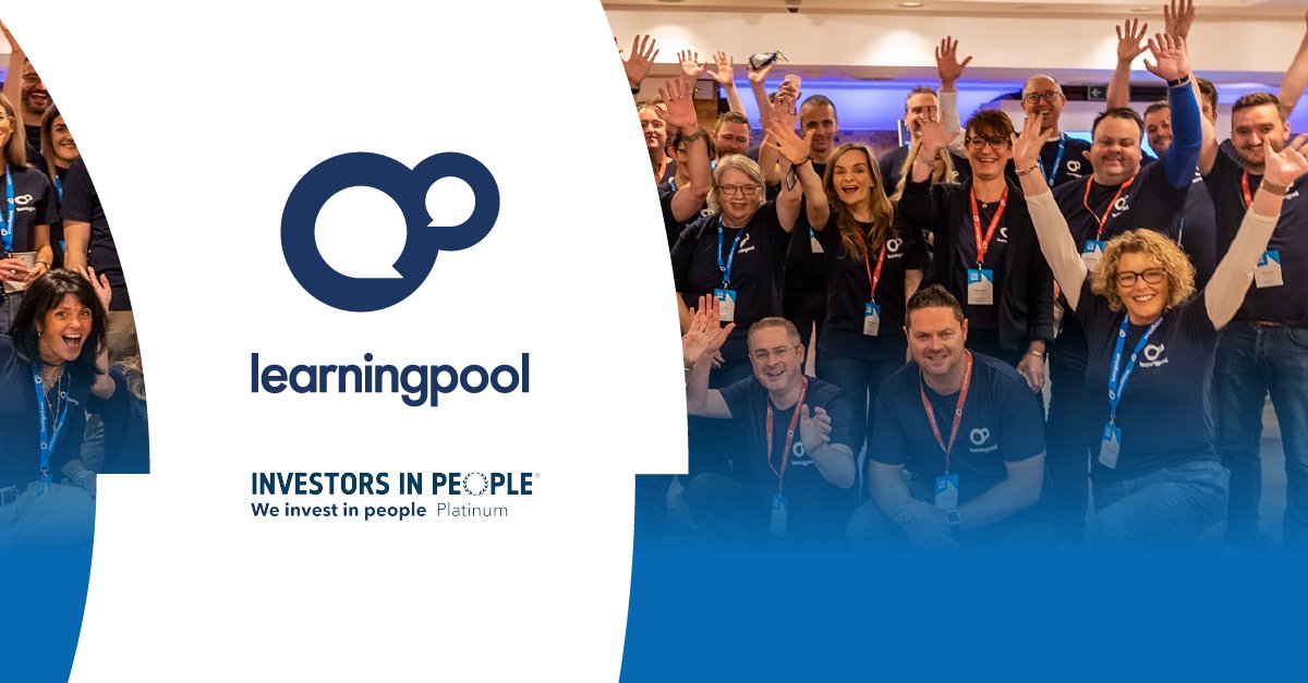 LearningPool's tweet photo. We are PLATINUM! 🎉 Learning Pool has been awarded the Platinum Award by Investors in People (@IIP).

Platinum is the highest level of accreditation and is something only 2% of organisations achieve https://t.co/XkRjXKiGDc 

#IIP #InvestorsinPeople #TeamLP https://t.co/VA2ramBxaa