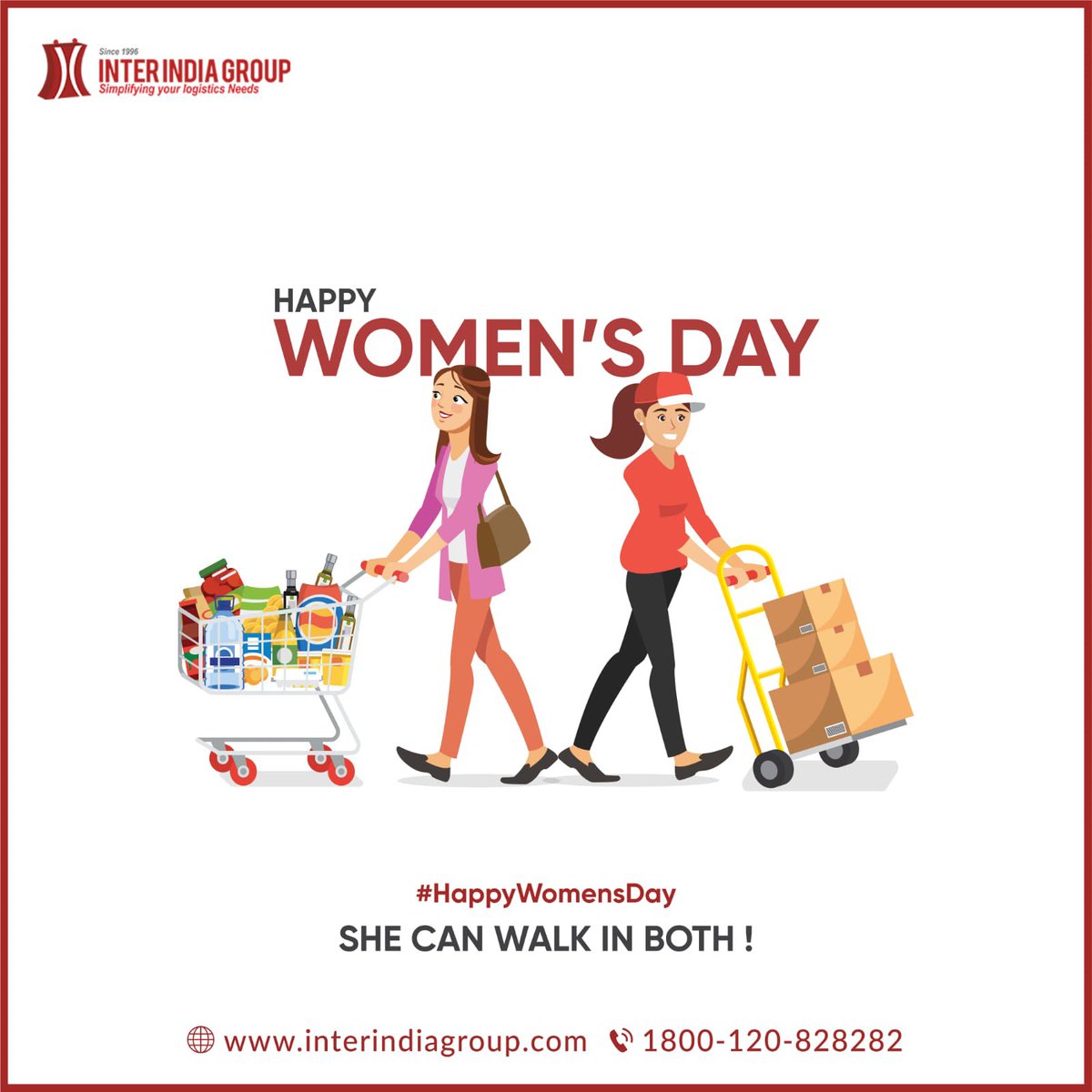 InterIndiaGroup's tweet photo. @InterIndiaGroup wishes you all  

#HappyWomensDay 

#SafeWithEdiSafe https://t.co/mbRQDHrMZn