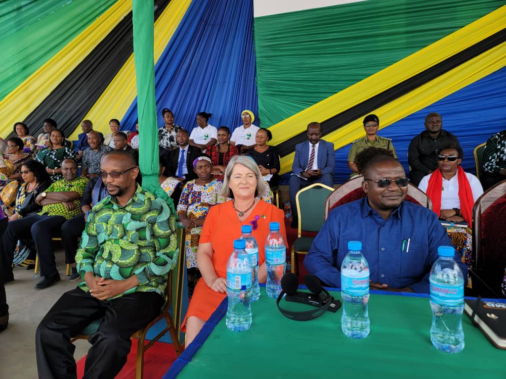 Ambassador Mary O’Neill was delighted to join the Ministry of Community Development, Gender &amp; Special Groups, development partners and key stakeholders for an #InternationalWomensDay commemoration in Arusha earlier today where the National Women Leadership database was launched.