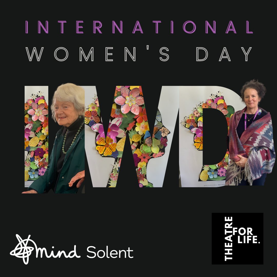 theatre_life2's tweet photo. Through our recent intergenerational community project with @SolentMind #Remind dementia services we have met some incredible women. 
Anne is Brian’s full time carer, they have been married for 65 yrs 💜
Elena is the fantastic #Remind leader who supports weekly groups. #IWD2022 https://t.co/sjNzzGF3a8