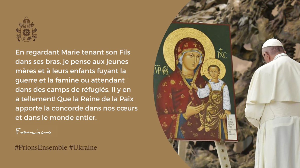 Pontifex266_fr's tweet photo. #8mars https://t.co/KVglMbZEHJ