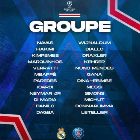 elchiringuitotv's tweet photo. ���🚨 ÚLTIMA HORA 🚨🚨

🐢 MBAPPÉ, CONVOCADO para la Champions contra el REAL MADRID.

✈️ El PSG confirma que RAMOS VIAJA aunque no está en la lista. https://t.co/ExfeQLinW4