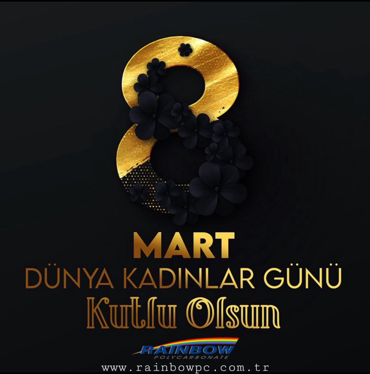 rainbowpolikar1's tweet photo. 8 Mart dünya kadınlar günü kutlu olsun. #rnpol #rainbowpolikarbonat #polikarbon #kadinlargünü https://t.co/uX2i3n3NrA