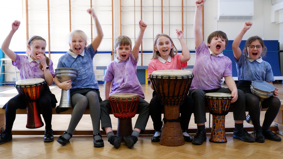 SouthwayJS's tweet photo. Rowling class really enjoyed their African drumming workshop yesterday #keeptothebeat https://t.co/wTq8zwREeX