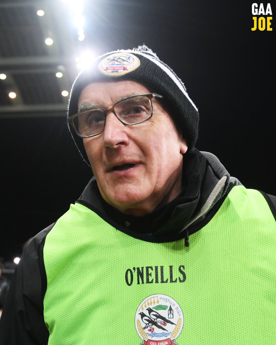 GAA__JOE's tweet photo. After a wonderful innings, Mickey Moran has stepped down as Kilcoo manager.

In three years with the club, he won:

- 3 county titles
- 2 Ulsters
- 1 All-Ireland

The word is that it will be his last job as a manager. Talk about bowing out at the top 🙌 https://t.co/cFaPAZ1JtH