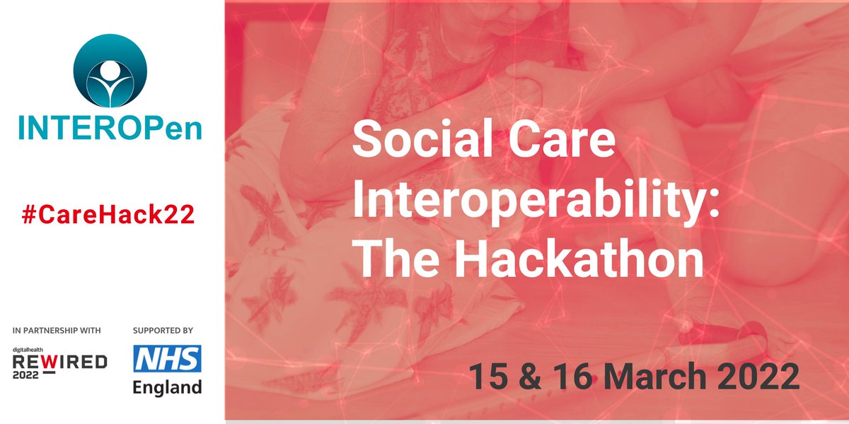 INTEROPenAPI's tweet photo. Just ONE WEEK to go until our first 'in-person' #FHIRHack since 2019!
Want to hack solutions that can support Falls Prevention in #SocialCare? Want to help celebrate our return at a mid-hack drinks reception (courtesy of @OrionHealthEMEA)
Info & tickets
https://t.co/aNDIXrmRji https://t.co/XdU3Mc9KzD